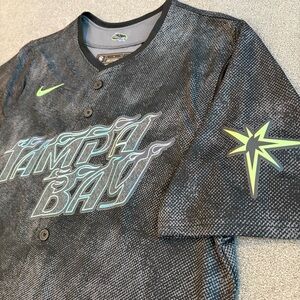 Tampa Bay Rays - Nike City Connect Baseball Jersey Men's Large Manuel Margot #13